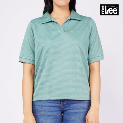 Stylistic Mr. Lee Ladies Basic Tees Boxy Fit 130129 (Green)