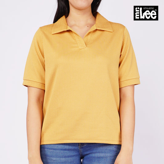 Stylistic Mr. Lee Ladies Basic Tees Boxy Fit 130129 (Khaki)