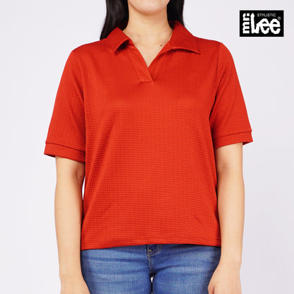 Stylistic Mr. Lee Ladies Basic Tees Boxy Fit 130129 (Rust)