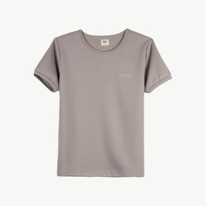 Stylistic Mr. Lee Ladies Basic Tees Regular Fit 154491-U (Gray)