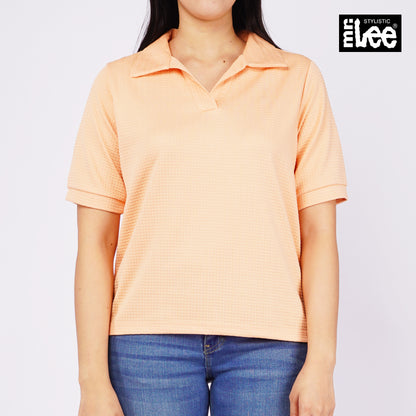 Stylistic Mr. Lee Ladies Basic Tees Boxy Fit 130120 (Peach)