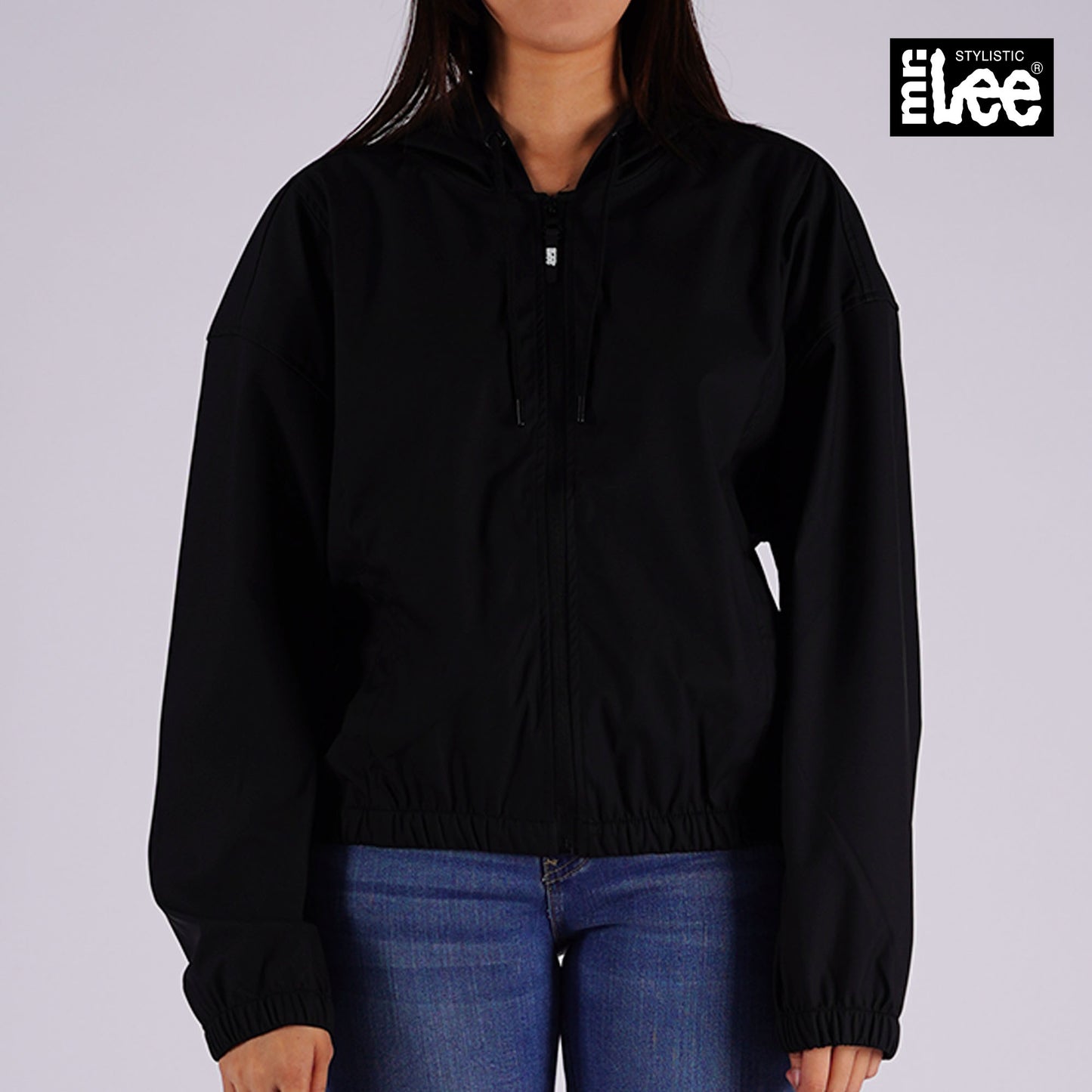 Stylistic Mr. Lee Ladies Basic Jacket Crop Fit 141596 (Black)