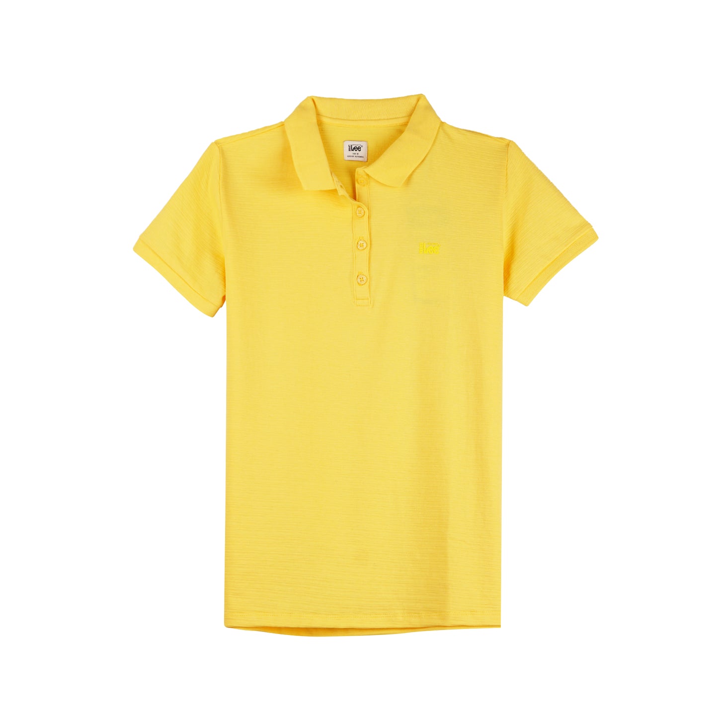 Stylistic Mr. Lee Ladies Basic Collared Shirt Missed Lycra Fabric Regular Fit 113526 (Yellow)