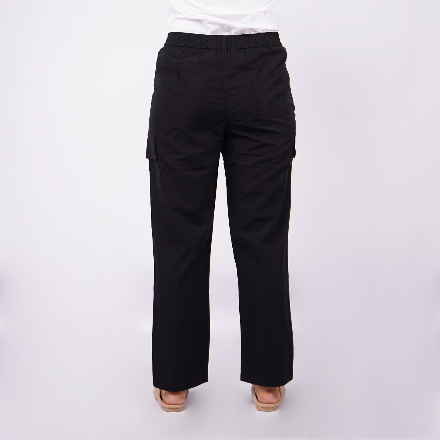 Stylistic Mr. Lee Ladies Basic Non-Denim Cargo Pants 162331-U (Black)