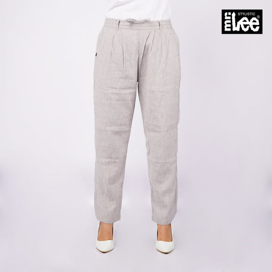 Stylistic Mr. Lee Ladies Basic Non-Denim Trouser Pants 162357 (Gray)