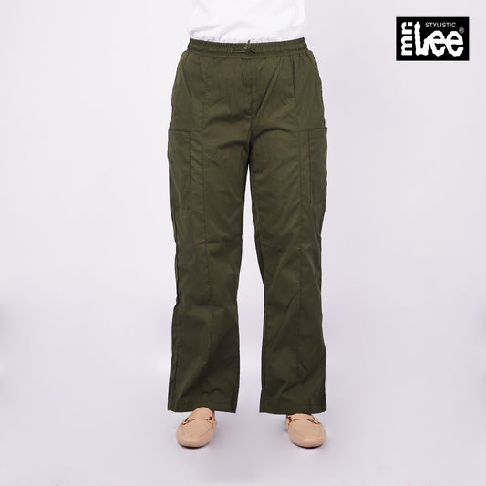 Stylistic Mr. Lee Ladies Basic Non-Denim Cargo Pants 162344-U (Dark Fatigue)