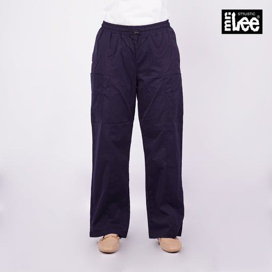 Stylistic Mr. Lee Ladies Basic Non-Denim Cargo Pants 162344-U (Navy)