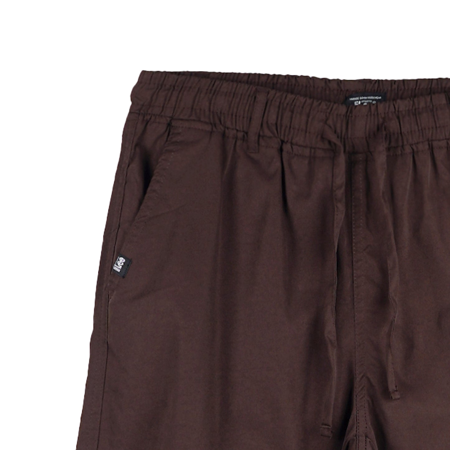 Stylistic Mr. Lee Ladies Basic Non-Denim Drawstring Pants 159913 (Choco Brown)