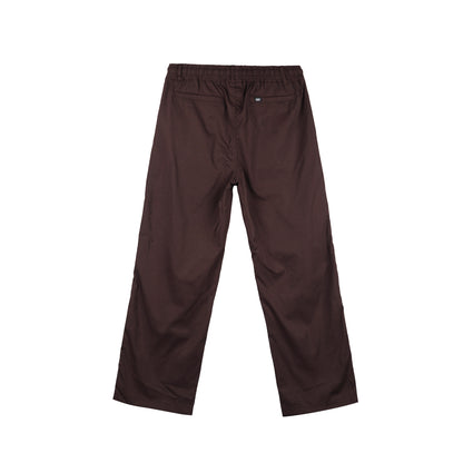 Stylistic Mr. Lee Ladies Basic Non-Denim Drawstring Pants 159913 (Choco Brown)