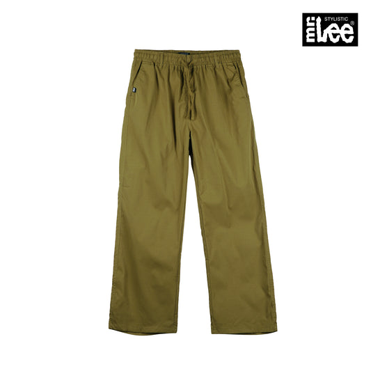 Stylistic Mr. Lee Ladies Basic Non-Denim Drawstring Pants 159913 (Khaki)