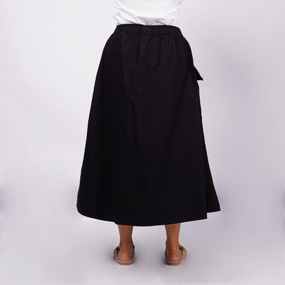 Stylistic Mr. Lee Ladies Basic Non-Denim Skirt 159891 (Black)