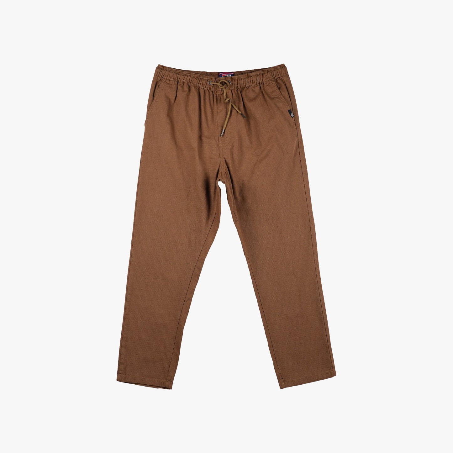 Petrol Men's Basic Non-Denim Trouser Pants Mid-Waist 155067 (Brown)