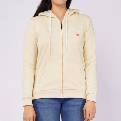 Bobson Japanese Ladies Basic Jacket Regular Fit 121592 (Beige)