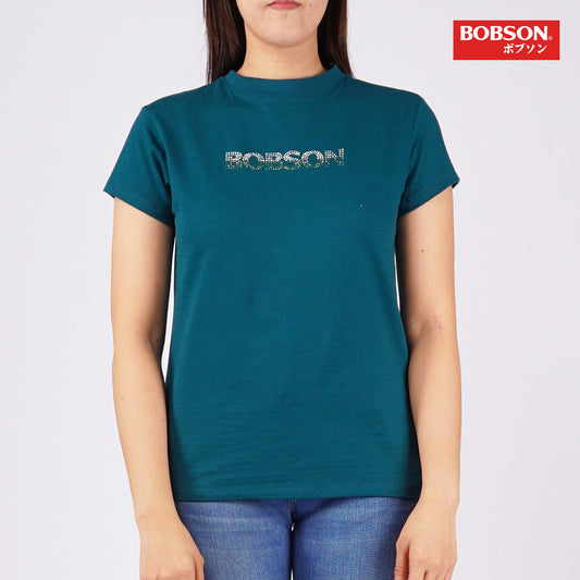 Bobson Japanese Ladies Basic Tees Regular Fit 158175 (Teal)