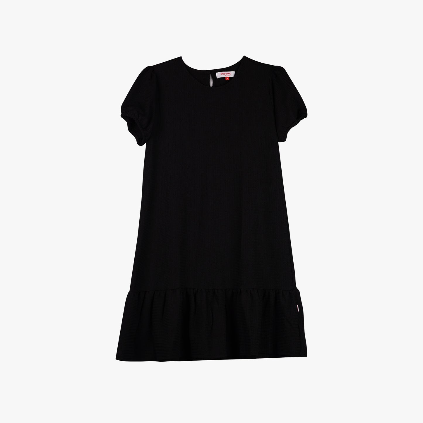 Bobson Japanese Ladies Basic Dress Regular Fit 160662 (Black)