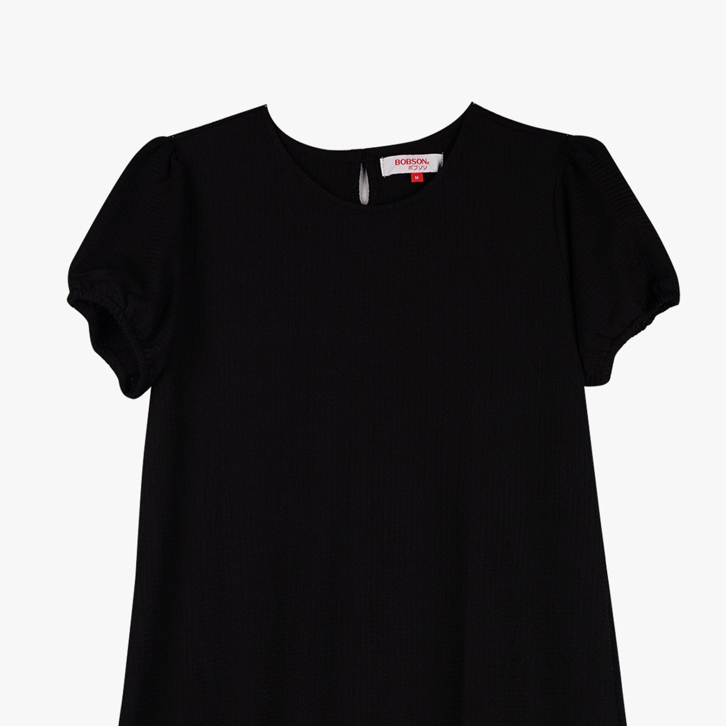 Bobson Japanese Ladies Basic Dress Regular Fit 160662 (Black)