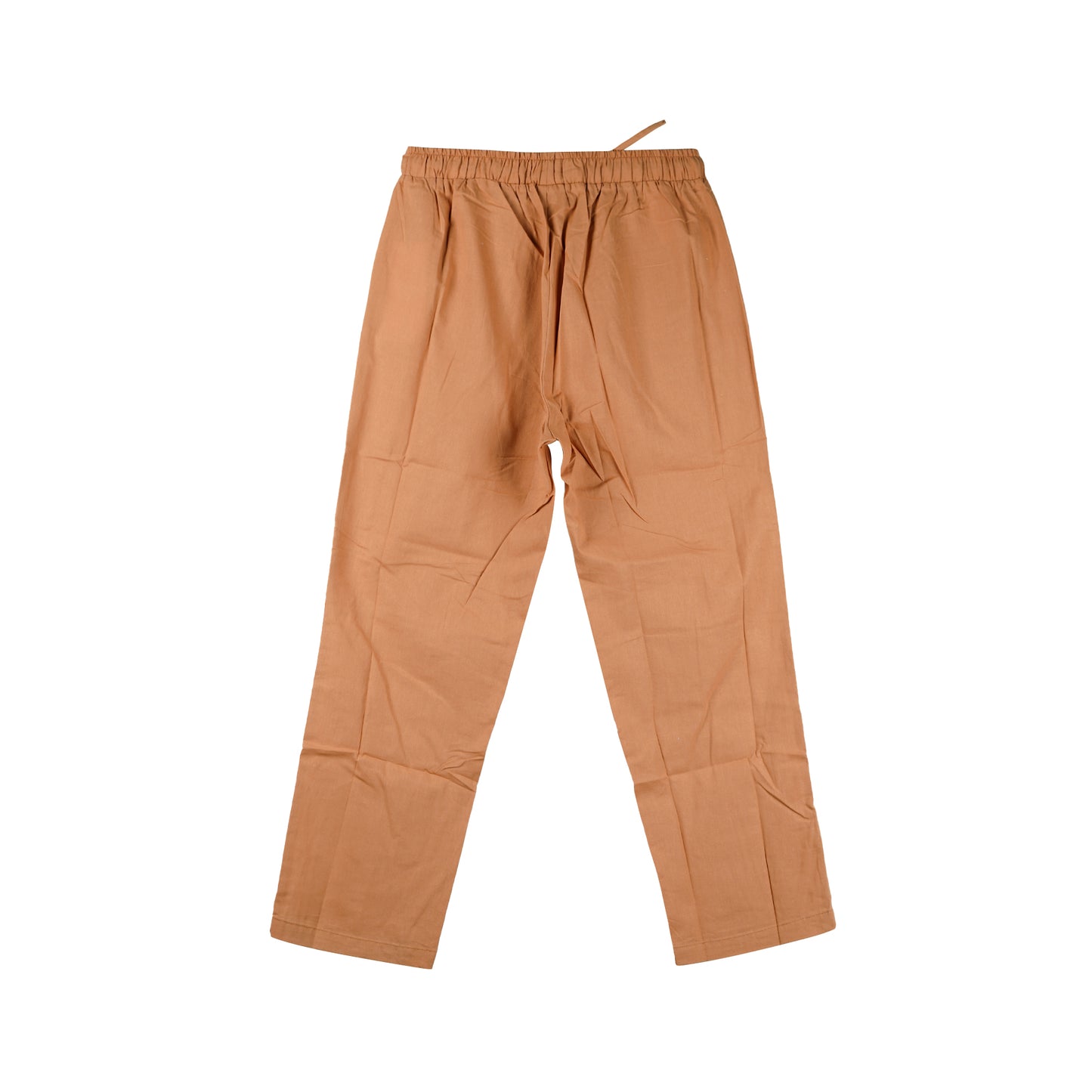 Bobson Japanese Ladies Basic Non-Denim Drawstring Pants 156595 (Brown)