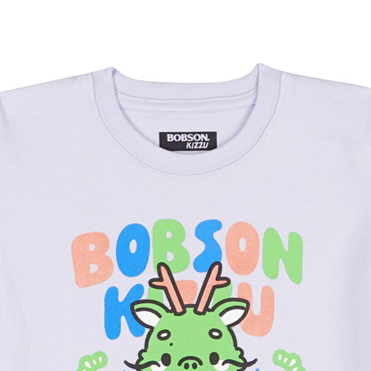 Bobson Japanese Men's Basic Children's Wear Kids Tees Regular Fit 166493-U (Heather)