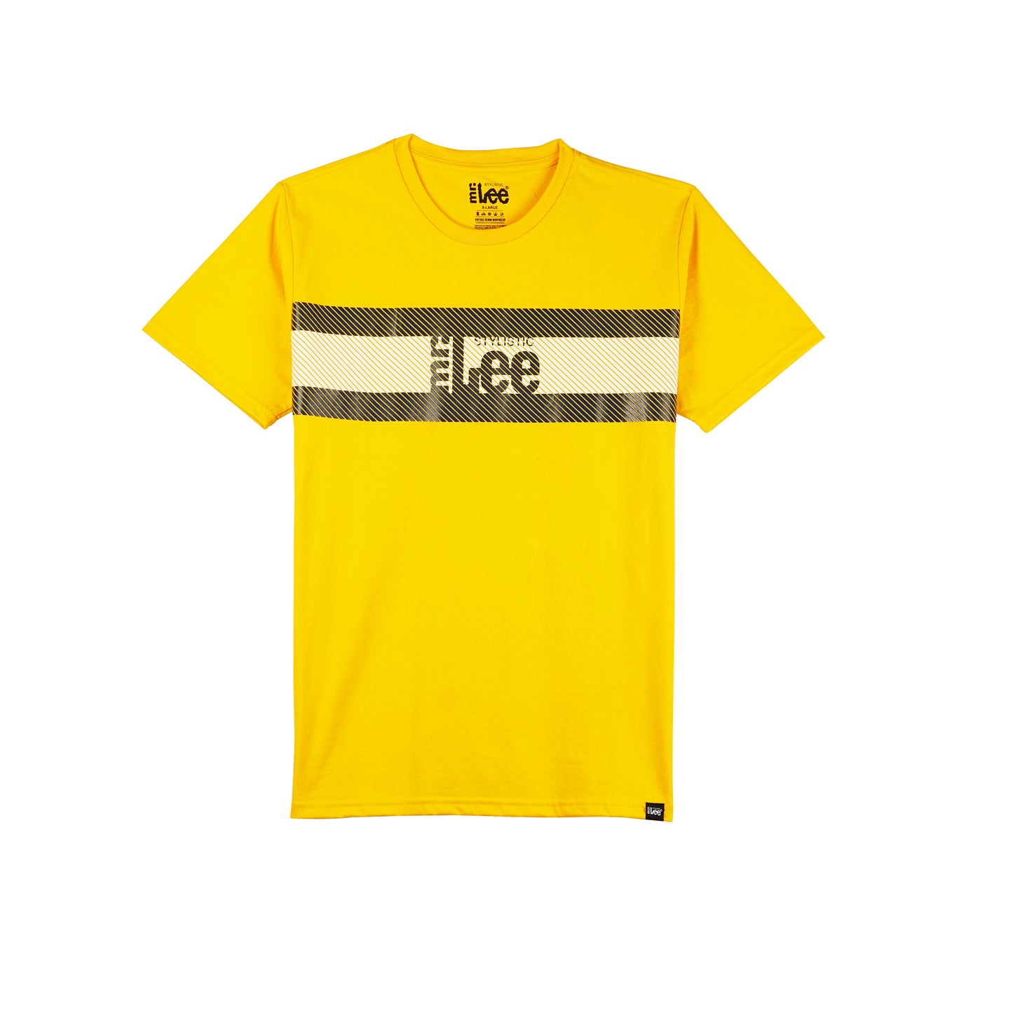 Stylistic Mr. Lee Men's Basic Tees Semi Body Fit 158017-U (Artisan Gold)