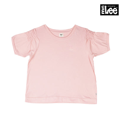 Stylistic Mr. Lee Ladies Basic Tees Relaxed Fit 151526 (Pink)