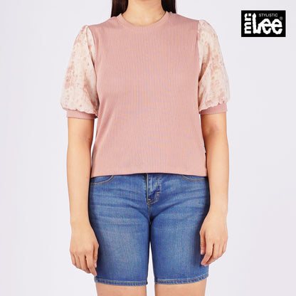 Stylistic Mr. Lee Ladies Basic Woven Shirt Boxy Fit 153107 (Coral)