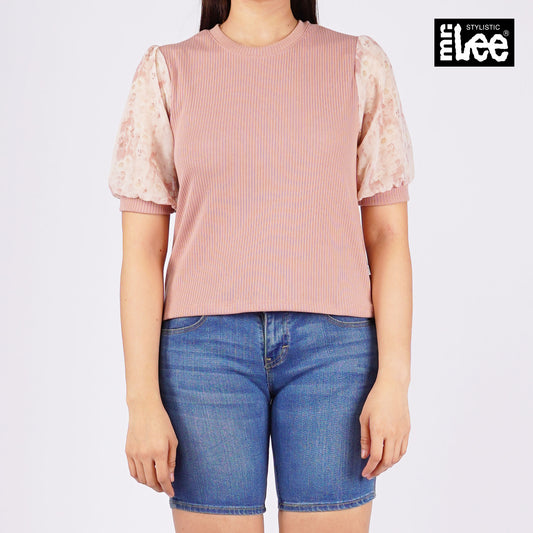 Stylistic Mr. Lee Ladies Basic Woven Shirt Boxy Fit 153107 (Coral)