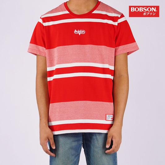 Bobson Japanese Men's Basic Tees Slim Fit 159804 (Barbados Cherry)