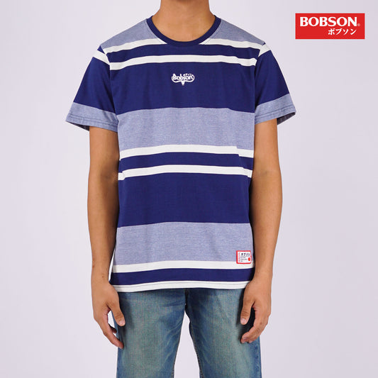 Bobson Japanese Men's Basic Tees Slim Fit 159804 (Poseidon)