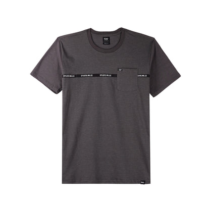 Stylistic Mr. Lee Men's Basic Tees Semi Body Fit 122493 (Gray)