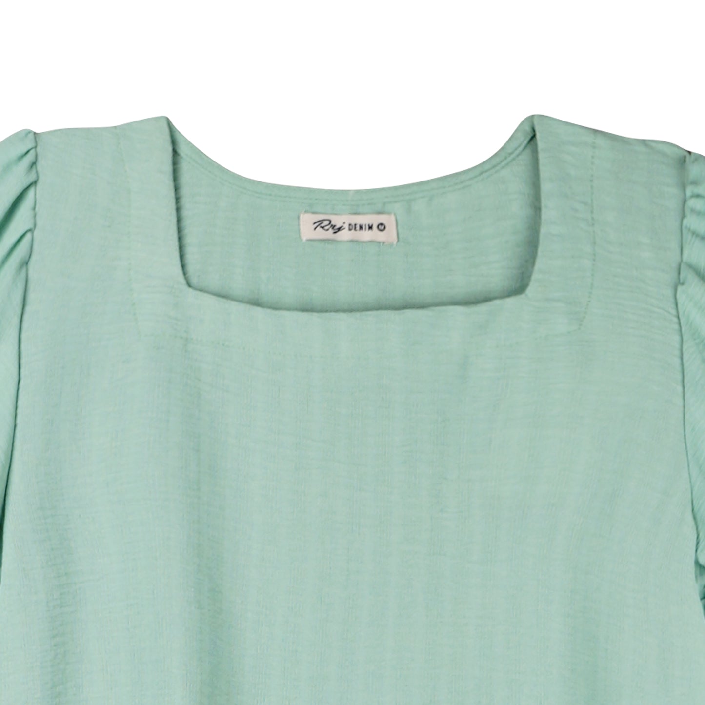 RRJ Ladies Basic Tees Boxy Fitting Special Fabric 163805-U (Sage)