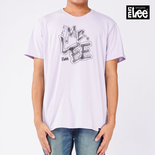 Stylistic Mr. Lee Men's Basic Tees Semi body Fit 114559 (Light Blue)