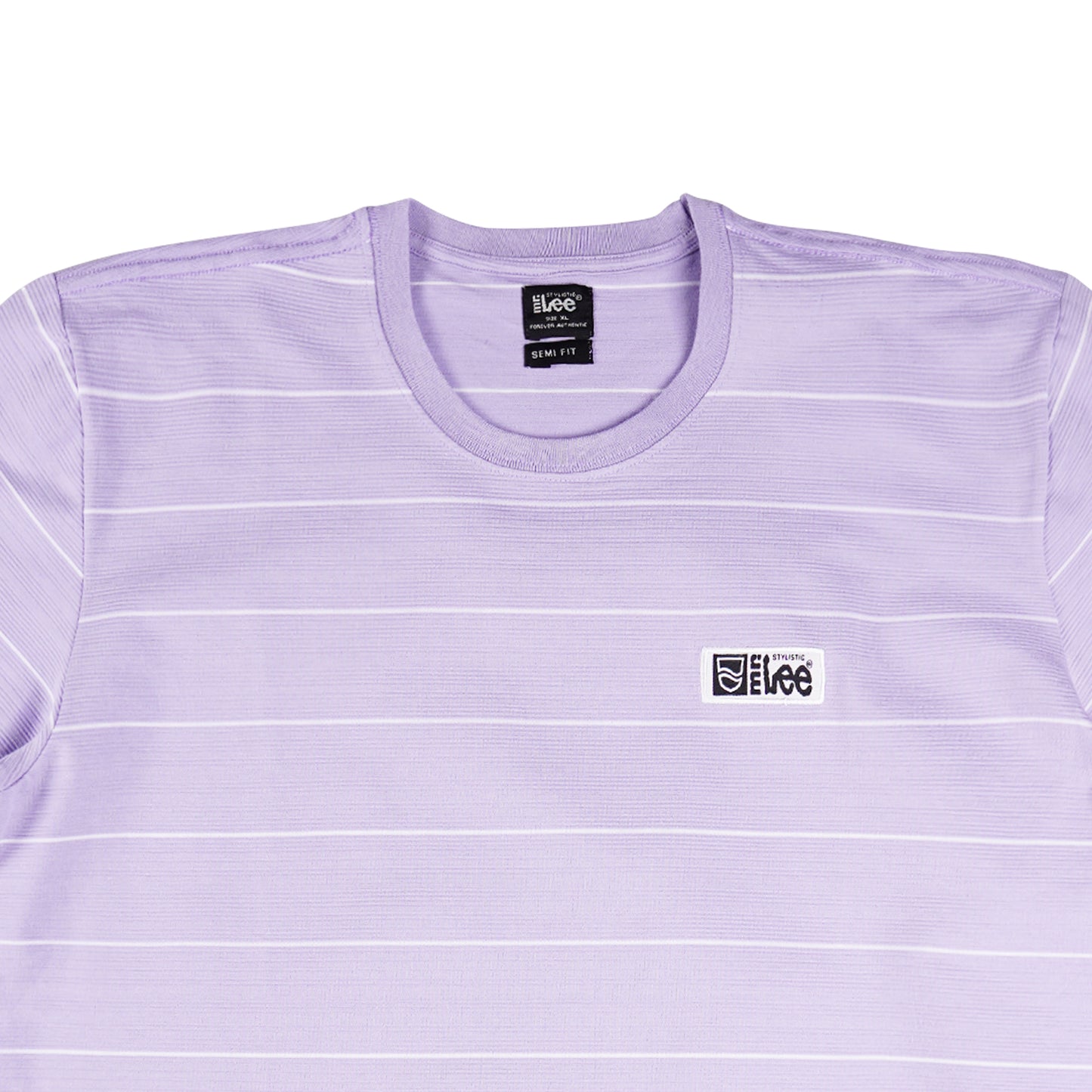 Stylistic Mr. Lee Men's Basic Tees Semi body Fit 116473 (Purple)