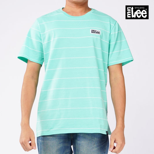 Stylistic Mr. Lee Men's Basic Tees Semi body Fit 116473 (Mint)