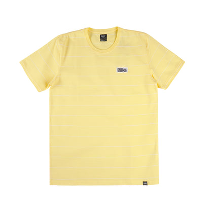 Stylistic Mr. Lee Men's Basic Tees Semi body Fit 116473 (Yellow)