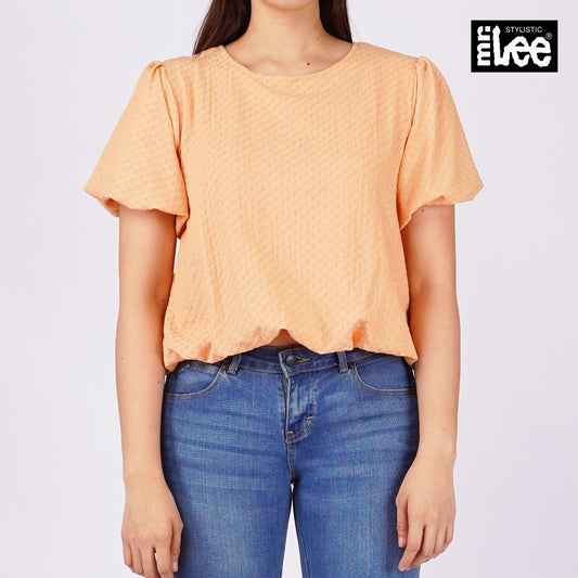 Stylistic Mr. Lee Ladies Basic Woven Shirt Relaxed Fit 153433 (Peach)