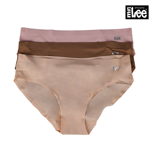 Stylistic Mr. Lee Ladies Basic Accessories Innerwear 3in1 Seamless Panty 160566 (Assorted)