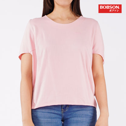 Bobson Japanese Ladies Basic Tees Relaxed Fit 160293 (Potpourri)