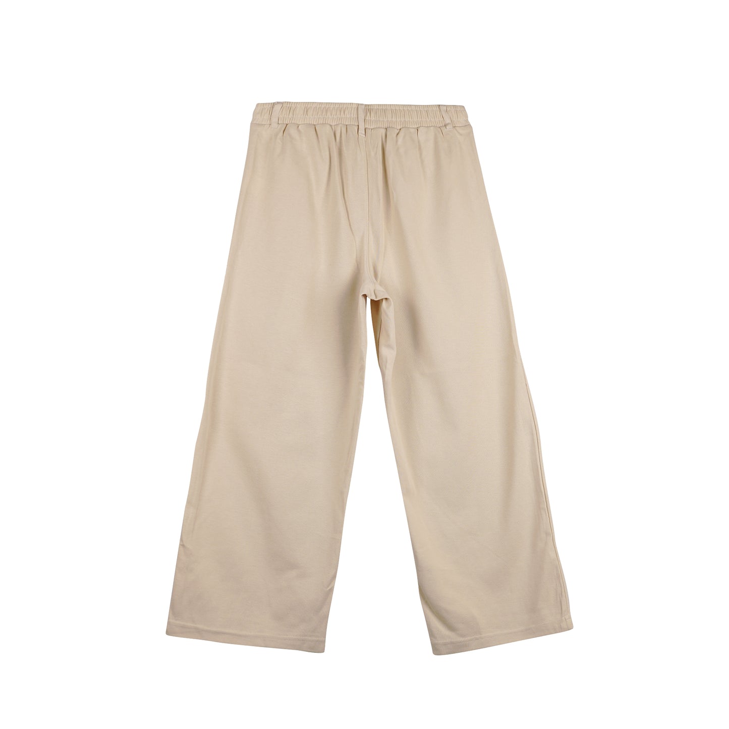 Bobson Japanese Ladies Basic Non-Denim Wideleg Pants 157489 (Cream)