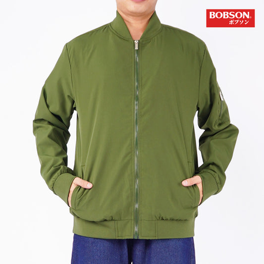 Bobson Japanese Men's Basic Jacket Regular Fit 159582 (Fatigue)