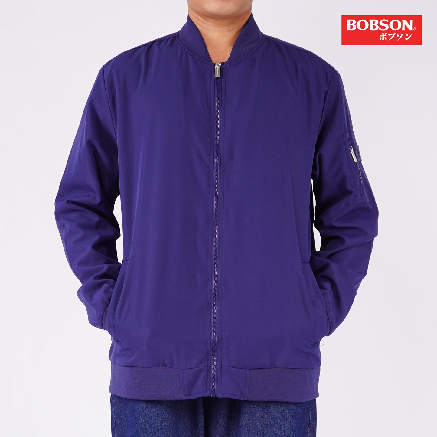 Bobson Japanese Men's Basic Jacket Regular Fit 159582 (Navy)