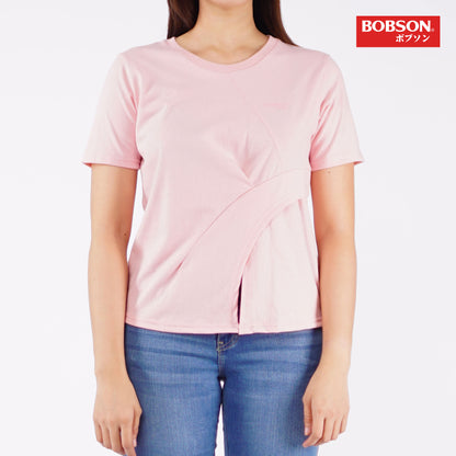 Bobson Japanese Ladies Basic Tees Boxy Fit 160272 (Potpourri)