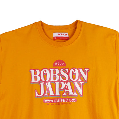 Bobson Japanese Men's Basic Tees Slim Fit 160086-U (Canary)