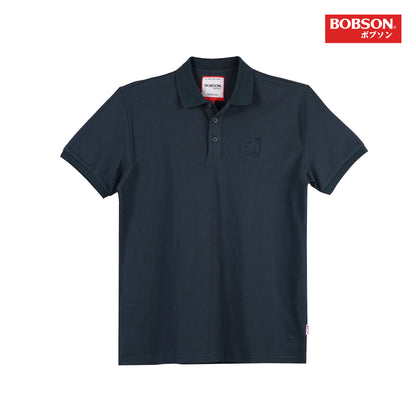 Bobson Japanese Men's Basic Collared Shirt Slim Fit 113243 (Teal)