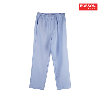 Bobson Japanese Ladies Basic Non-Denim Drawstring Pants 156570 (Chambray Blue)