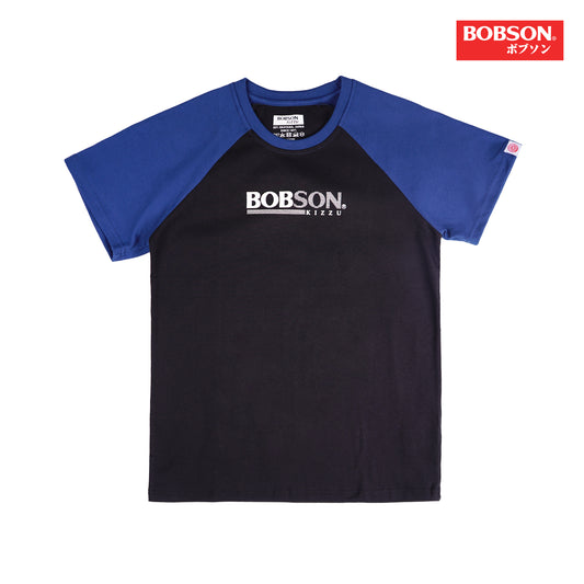 Bobson Japanese Children's Wear Kids Basic Tees Regular Fit 161765-U (Black)