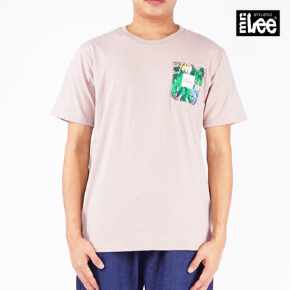 Stylistic Mr. Lee Men's Basic Tees Semi body Fit 163572-U (Sphinx)