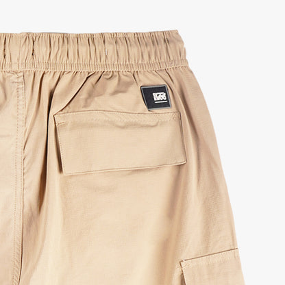 Stylistic Mr. Lee Men's Basic Non-Denim Cargo Short Mid Waist 145239 (Tan)