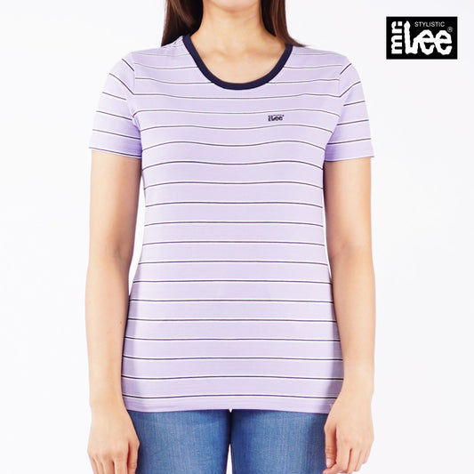 Stylistic Mr. Lee Ladies Basic Tees Regular Fit 112241 (Violet)