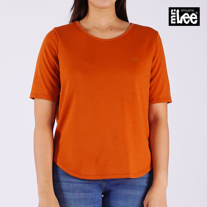 Stylistic Mr. Lee Ladies Basic Tees Relaxed Fit 154502-U (Rust)