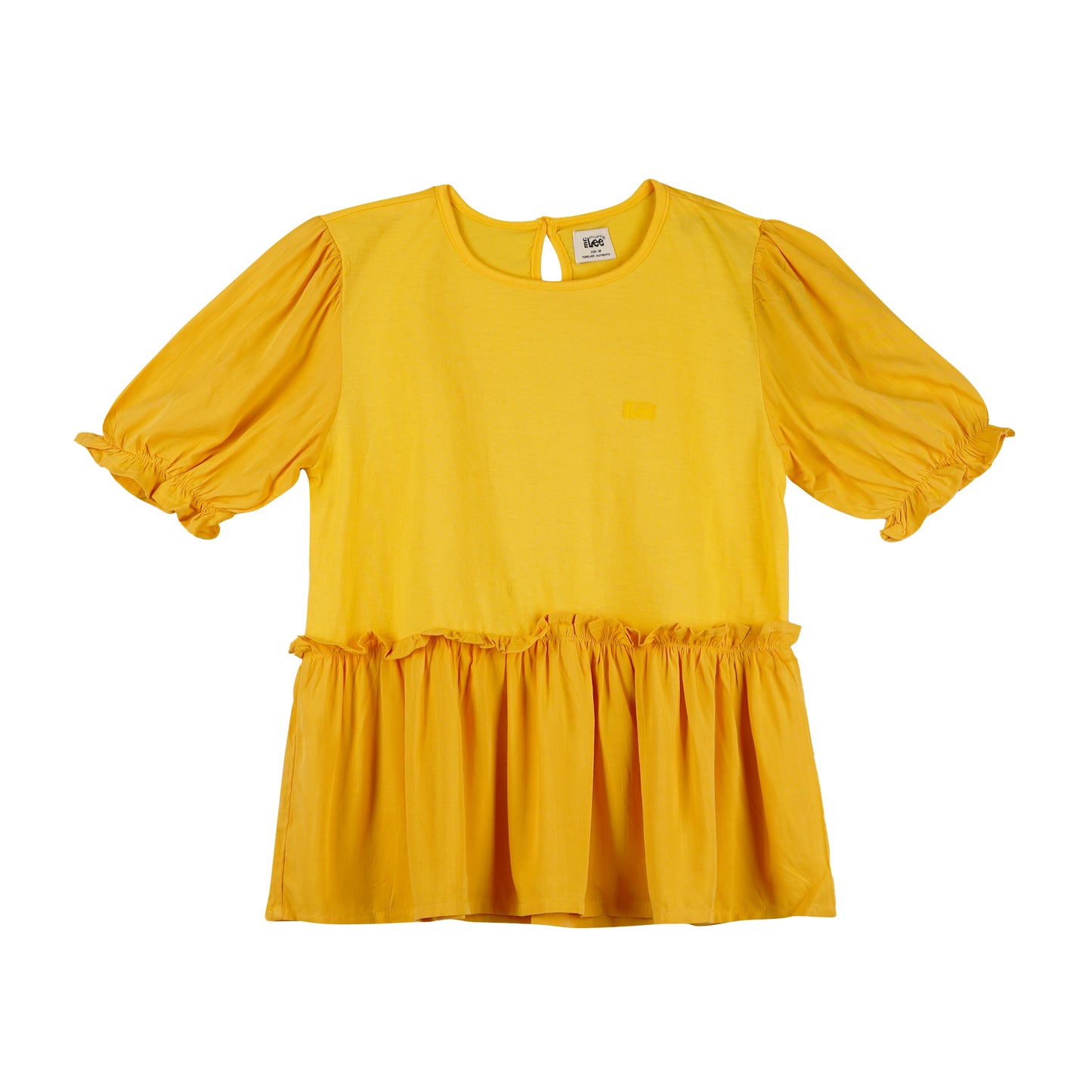 Stylistic Mr. Lee Ladies Basic Tees Relaxed Fit 152977 (Yellow)